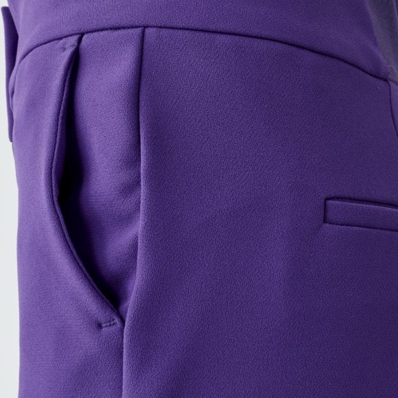 Italist Blugirl Pants in Purple size IT 42 (US Small) - Picture 5 of 6